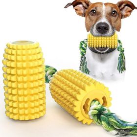 Dog Toys, Dog Toys Suitable For Strong Chewing, Durable And Chewy Squeaking Interactive Dog Toys, Small, Medium And Large Dog And Puppy Teeth Che (Option: Yellow)
