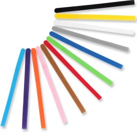 12 Colors Whelping Puppy ID Collars Adjustable Double-Sided Pet ID Bands (Option: dLarge)